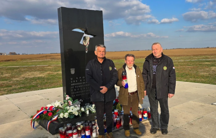 Tuga i ponos u Vukovaru - sahranjen J-M. Nicolier